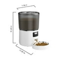 thumbnail image 4 of Automatic Feeder, Timed Feeder With Adjustabled Feeding Schedule, Dry Food Dispenser, Pet Feeders, 1-4 Meals Per Day,-Power-Supply, 4 of 8