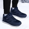thumbnail image 4 of Men Fur Lined Outdoor Waterproof Work Shoes Hiking Winter Snow Boots Walking US, 4 of 6