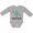 AC-Heather Grey, variant on Robotics Rocks Funny Robot Boys or Girls Long Sleeve Baby Bodysuit