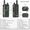 thumbnail image 4 of Walkie Talkie de Doble Banda Baofeng UV-17 de 5W | Radio Analógica Aficionada UHF&VHF de Largo Alcance | Radio de Dos Vías, 4 of 4