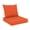 Orange, variant on Outdoor Seat Cushions for Patio Furniture Set of 24x24 Inch for Waterproof Replacement Cushions with Removable Cover for Chair Yard Garden Deck，Orange