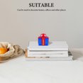 thumbnail image 3 of Shisuyan 1 Set Tabletop Fun Gift Box Shape Decor Gift Box Shape Model Decor Craft Gift Box Decoration Realistic Gift Box Statue Realistic Gift Box Modeling Decor, 3 of 8