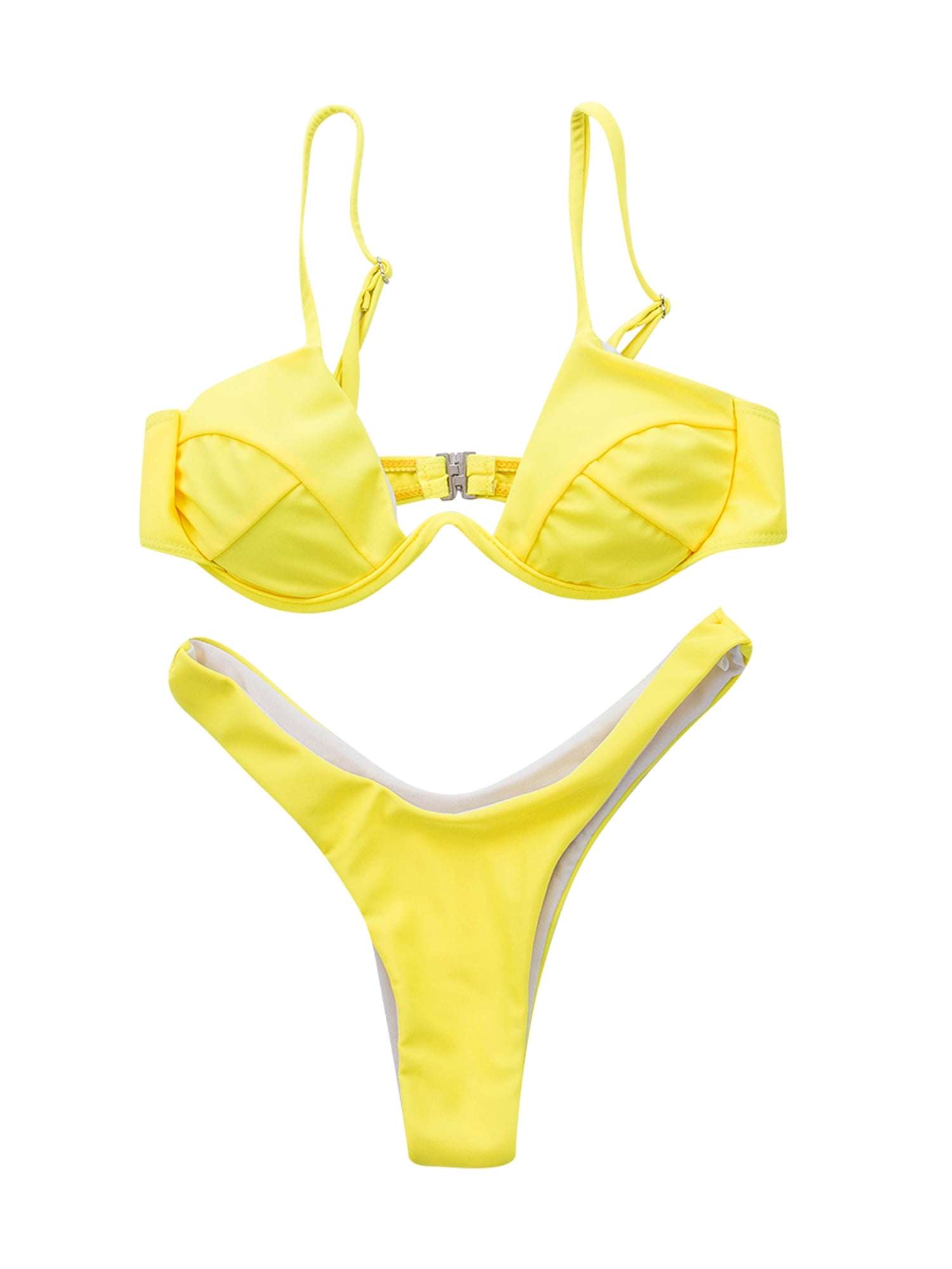 yellow swimsuit walmart