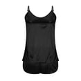 thumbnail image 5 of Womens Cami Pajama Sets Sexy Crop Tank Top Pjs and Shorts Camisole Lounge Set Soft Nightwear, 5 of 6