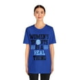 thumbnail image 2 of DJH Apparel | Women's Sports Is A Real Thing Volleyball Unisex Tshirt, 2 of 7