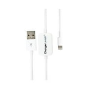 Qmadix (CLQ9PIN - 04) 4Ft Charge /Sync /Alarm Cable for iPhones - White