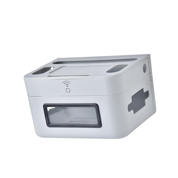 Caja de almacenamiento para el hogar, a prueba de mascotas, accesorio para colgar en la pared para sala de estar Gris l Zulema Caja de almacenamiento