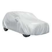 Unique Bargains 193 x 73 x 72inch Outdoor Waterproof Car Cover UV Snow Protective for Toyota, Silver