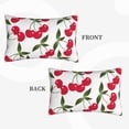 thumbnail image 4 of Fotbe Cherry Pillow Cases - Envelope Closure - Luxury, Extra Soft, Cooling Pillow Covers - Wrinkle, Fade, Stain Resistant-20"x30", 4 of 9