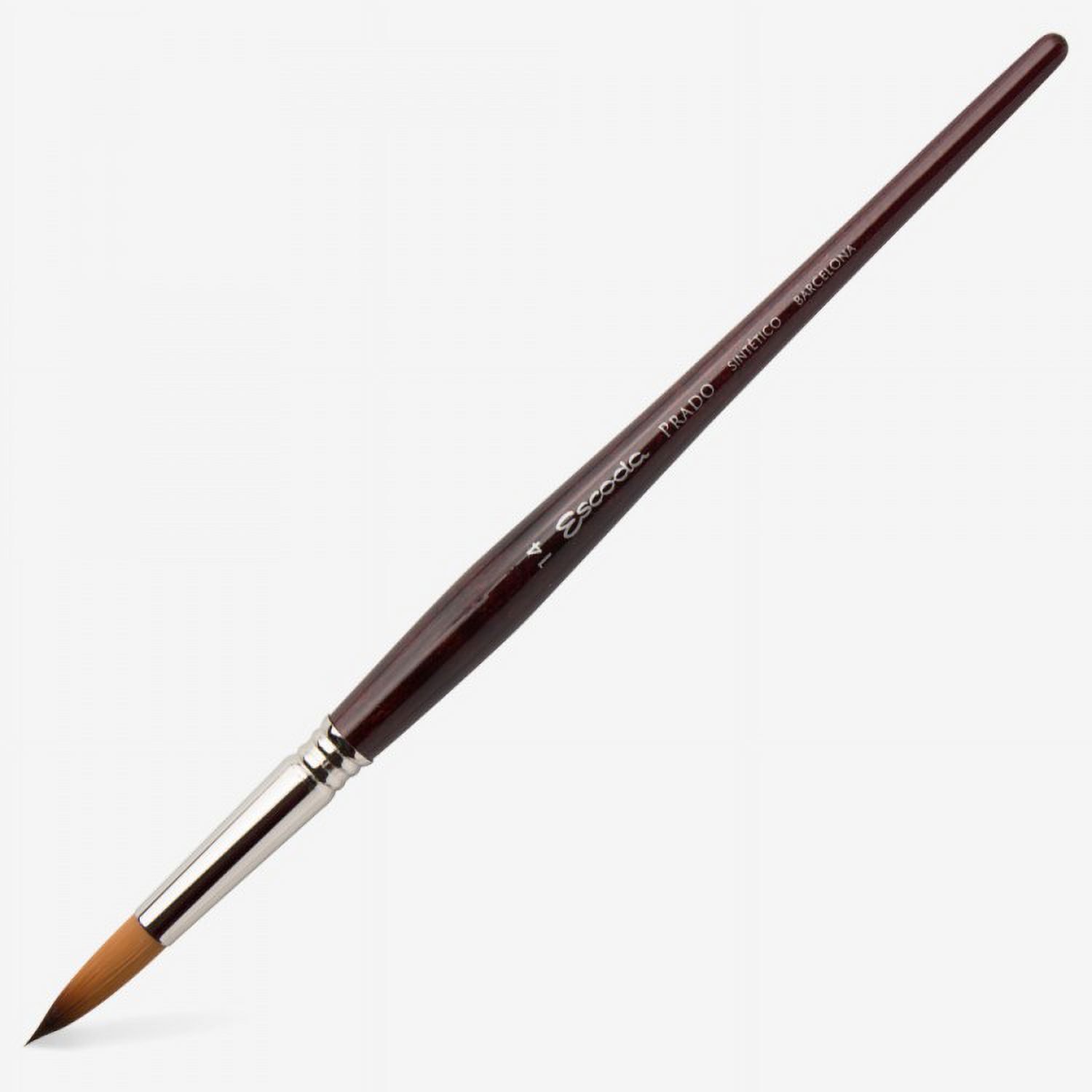 Escoda Prado Tame Synthetic Brush - Round, Short Handle, Size 14