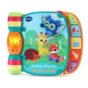 VTech Animal Rhymes Music Book With Interactive Pages for Infants, Walmart Exclusive