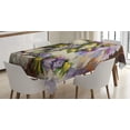 thumbnail image 1 of Ambesonne Lilac Tablecloth Rectangular Table Cover, Impressionist Oil Paint, 60"x90", Multicolor, 1 of 3