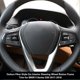 thumbnail image 4 of Carbon Fiber Style Car Interior Steering Wheel Button Frame Trim for BMW 5 Series G30 2017-2018, 4 of 4