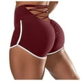 thumbnail image 3 of Gibobby Pantalones dama Bike Shorts Pieces 2 Workout Mujer Leggings Compresión Yoga Shorts Slip Pants(Multicolor， M), 3 of 5