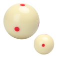 thumbnail image 4 of 5.72cm 2.25" Red 6 Dot-Spot Measle Pool-Billiard Practice Training Cue Ball, 4 of 7