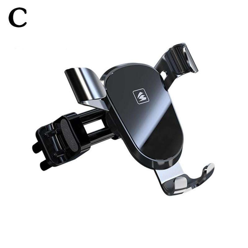 DAGESVGI Round Air Outlet Phone Bracket For Mercedes Turbo Car Clip