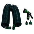 thumbnail image 1 of Car Wash Spring Hose  , Easy To Store EVA  Multipurpose Coil Garden Water Hose  For Lawns, 1 of 8