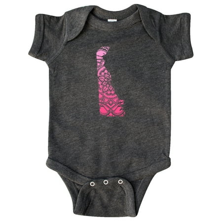 

Inktastic Delaware Silhouette Mandala Gift Baby Boy or Baby Girl Bodysuit