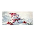 thumbnail image 1 of Funny Garage Banner Christmas Snowman, 1 of 1