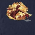 thumbnail image 2 of Men's Marvel Spider-Man: No Way Home Gold Web Shot  Graphic Tee Navy Blue Small, 2 of 5
