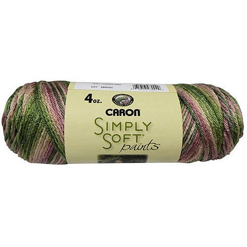 Caron Simply Soft Yarn, Rose Garden