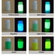 thumbnail image 4 of Pintura luminosa acrílica colorida fluorescente que brilla en la oscuridad de 20g yeacher  Pintura luminosa, 4 of 7