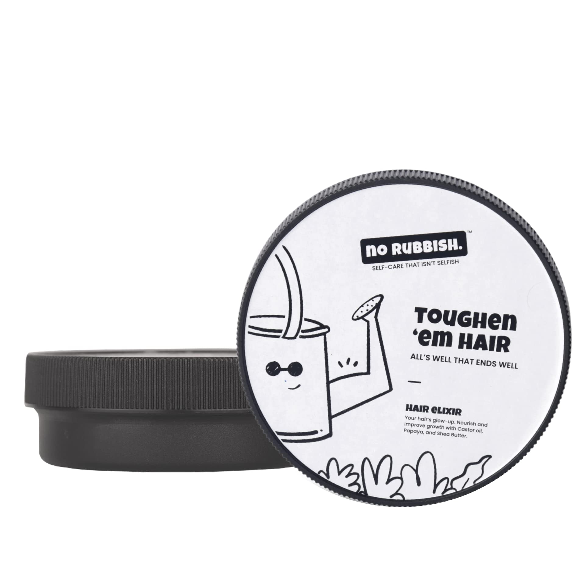 No Rubbish Hair Elixir Hair Cream (100gm) For All Hair Types Adds