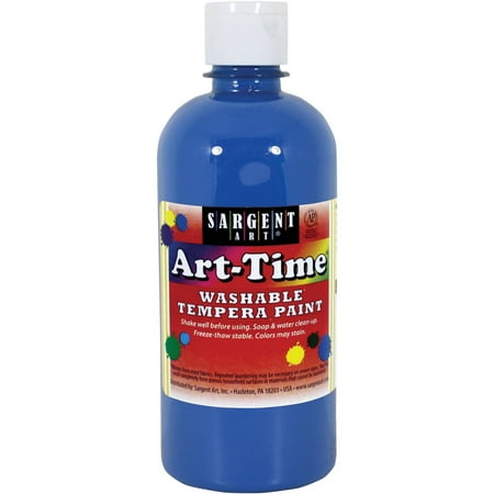 - Sargent Art Blue Tempera Paint, 16 Oz.