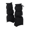thumbnail image 3 of pitrice Jambières d'Hiver Rembourrées pour Femmes Portables pour Escalade Randonnée de Rue Noir 48 cm, 3 of 6