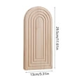 thumbnail image 2 of Naittoop 1pcs Khaki Wood Wall Vase – Bamboo Hanging Planter Farmhouse Boho Wall Decor for Entryway Bathroom Living Room Hallway, 2 of 5