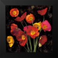 thumbnail image 2 of Seba, John 15x15 Black Modern Framed Museum Art Print Titled - Poppy Bouquet II, 2 of 5