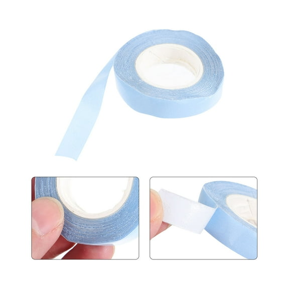 Yardwe Blue Double Sided Hair Extension Tape Comfortable Adhesive for Natural Hair Styles