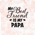 thumbnail image 4 of Inktastic My Best Friend is My Papa with Hearts Boys or Girls Baby Bodysuit, 4 of 5