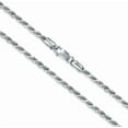 thumbnail image 2 of DVEATR Solid 925 Sterling Silver 2MM/4MM Rope Chain Bracelet for Men Women,with Lobster Claw Clasp,Made in Italy 6.5/7/7.5/8 Inch, 2 of 10
