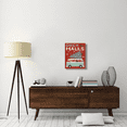 thumbnail image 2 of Global Gallery's 'Holiday on Wheels Red IV' By Michael Mullan Stretched Canvas Wall Art, 2 of 4