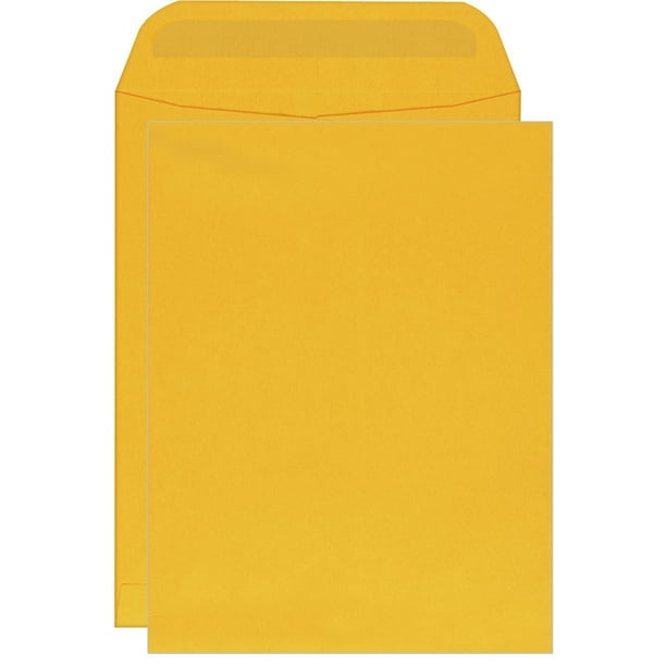 Catálogo: Sobres S con impresión superfina, papel kraft marrón, 28 libras, 10 x 13