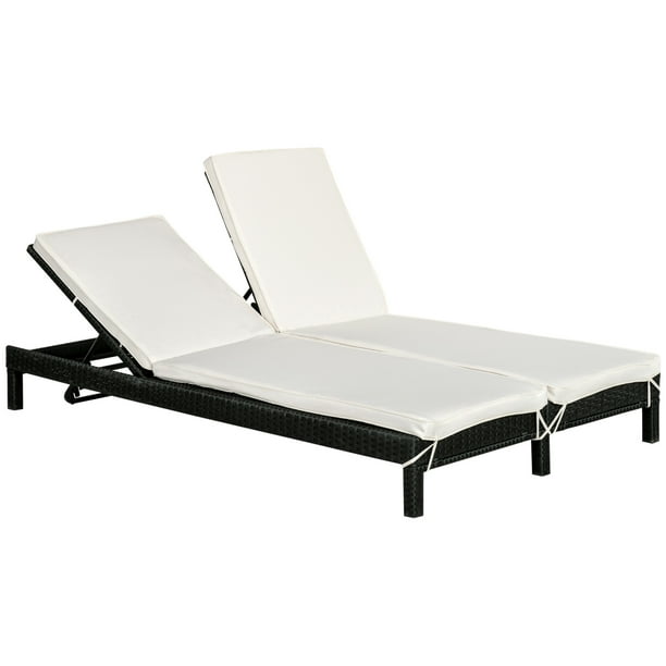 Double online chaise lounger