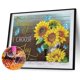 thumbnail image 2 of 5D diamante pintura alfabeto floral forma especial parcial taladro DIY Tmvgtek decoración de arte en el hogar, 2 of 9