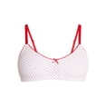 thumbnail image 5 of No Boundries Women's Cotton Jersey Triangle Bralette, Sizes XS-XXX, 5 of 5
