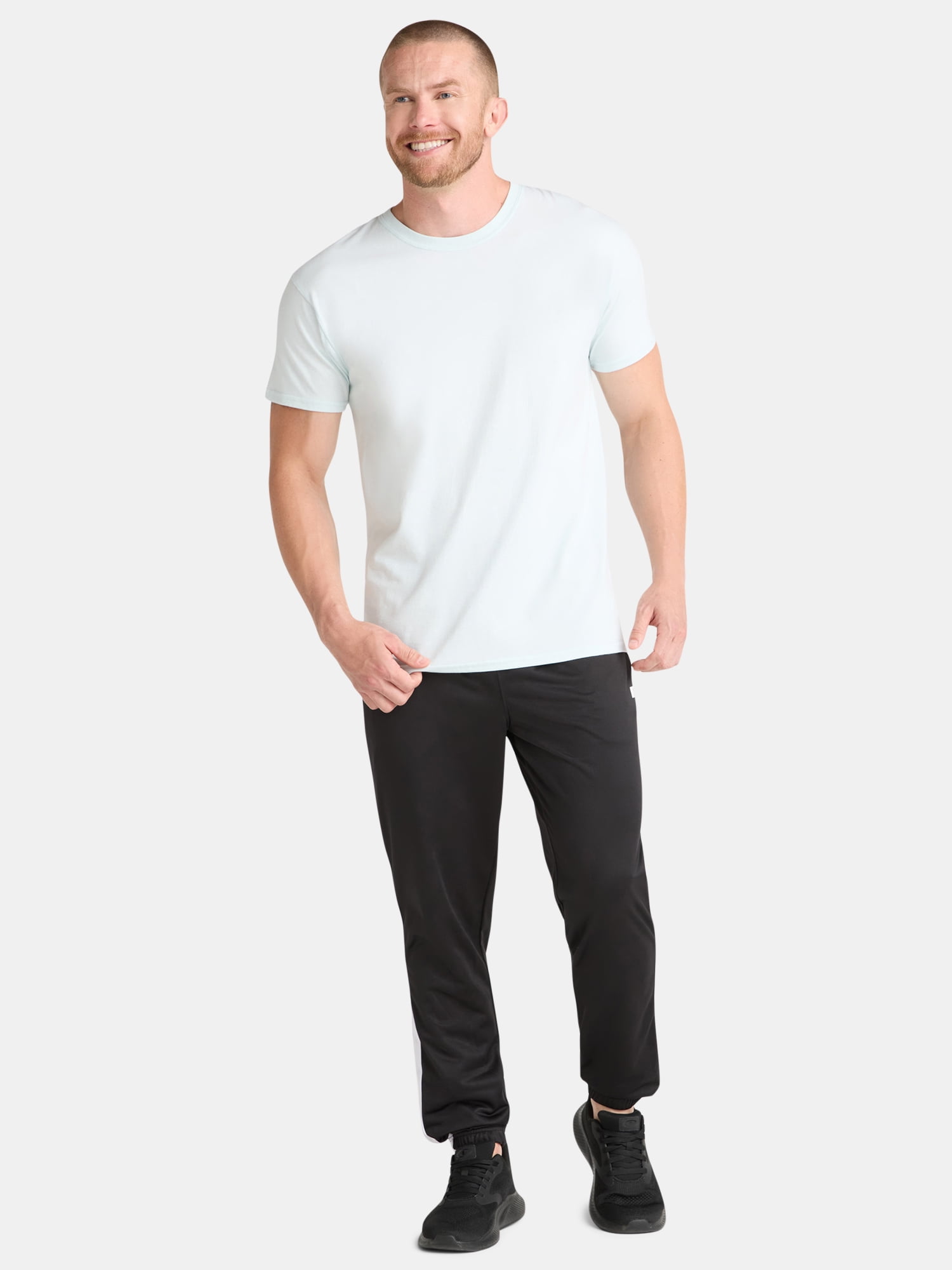 Athletic Works Men's and Big Men's Cotton Active Tee with Short Sleeves, Sizes XS-4XLT