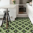 thumbnail image 4 of DEWOO Peel and Stick Floor Tile, Peel and Stick Flooring Self Adhesive, Waterproof Vinyl Flooring Suitable for Bathroom, Kitchen, Green(12 x 12 In, 10PCS), 4 of 10
