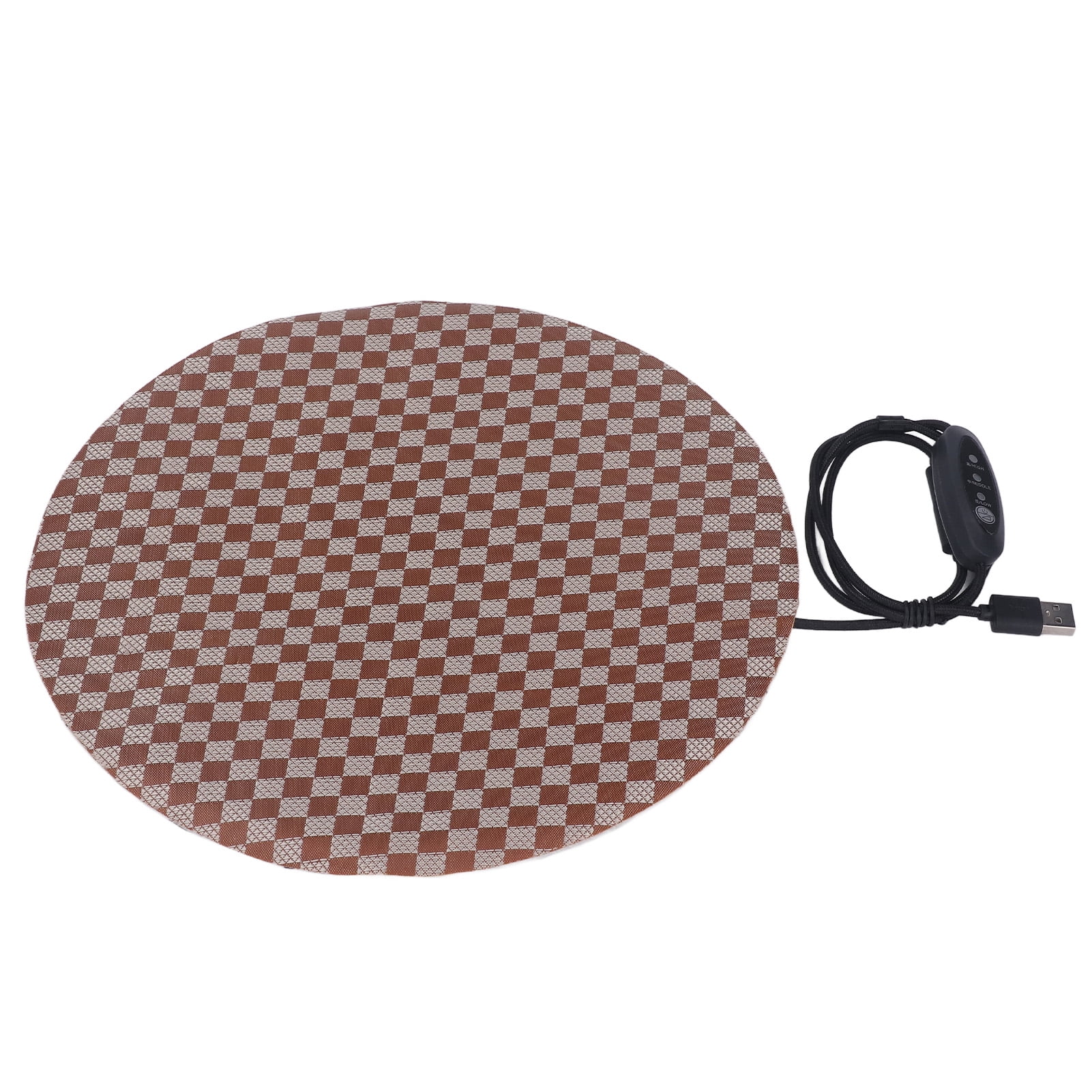 Electric Heated Pad, Pet Heating Pad 8.5W Lightweight Compact Round