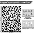 thumbnail image 2 of Cow Print Blankets Waterproof Foldable60’‘x80'''',Cow Print Portable Outdoor Picnic Mat Water Resistant for Grass,Padded Lawn & Park Blanket for Camping,Cow Print Stuff, 2 of 6