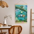 thumbnail image 5 of The Octonauts Wooden Shaft Hanging Poster Home Decor Poster Wall Art Painting For Living Room Bedroom 16"X24", 5 of 7