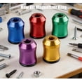 thumbnail image 3 of Bit Magnetizer Ring, Strong Magnetic Screw Ring for Drill, Screwdriver Head Magnetics Rings, 1/4 Inch/6.35mm Universal Magnetics Screw Rings Head (10pcs A), 3 of 7
