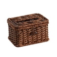 thumbnail image 3 of Dispensador de servilletas con tapa para caja de pañuelos, soporte de escritorio para pañuelos tejidos con tapa para baño de hotel, sala de estar y S, 3 of 8