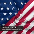 thumbnail image 3 of Patriotic Tablecloth American Flag Tablecloth Round Tablecloth 60 Inch Washable Table Cover Reused 4th of July Table Cloth for Home Holiday Dinner Picnic Outdoor Party Dining Room Table Decor, 3 of 6