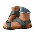 thumbnail image 3 of Women's Adjustable Arch Support Sandals Orthotic Slip-On Beach Casual Open Toe Comfort, 3 of 5
