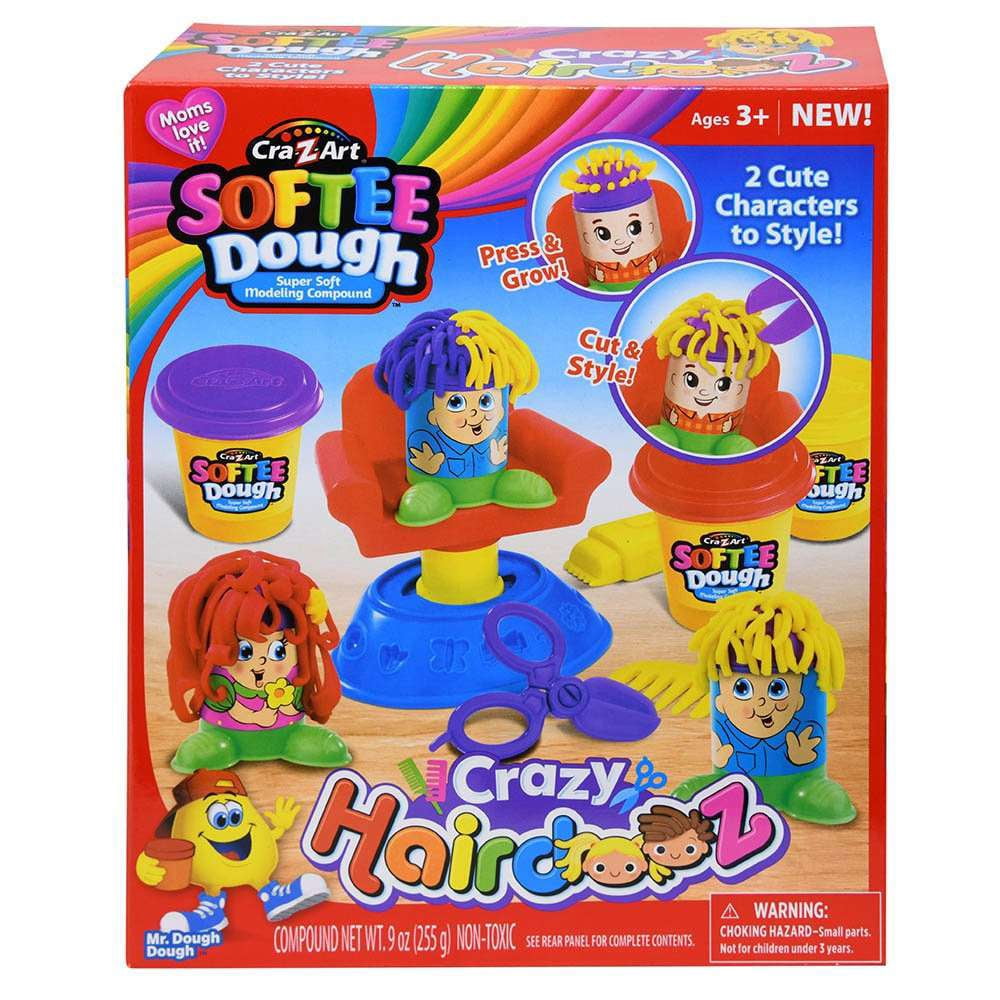 Cra-Z-Art Softee Dough Bucket Full of Fun, Multi-Color Sensory Toy