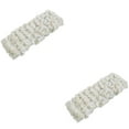 thumbnail image 6 of OUNONA 2 Pack Flowers Artificial Paper Rose Simulated Rose 8X1.5cm White, 6 of 8